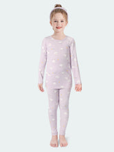 FREE FIT-Girl 180g Multi-Scene Pajamas Set 10-20℃(Purple Sheep)