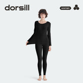 FREE FIT-Girl 280g/㎡ Brushed Thermal Underwear Set