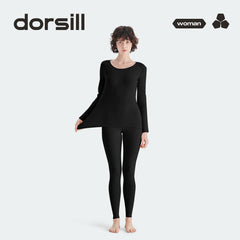 FREE FIT-Girl 280g/㎡ Brushed Thermal Underwear Set