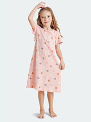 AIR COOL-Girls’ Cotton Nightdress