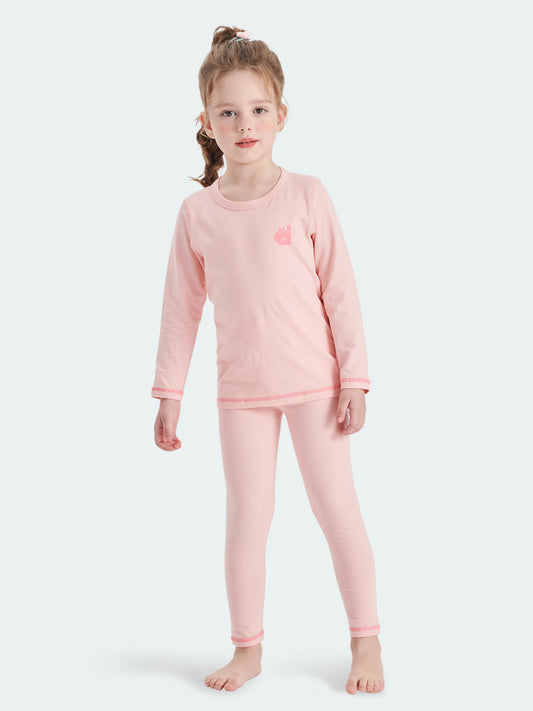 FREE FIT-Girl 180g Multi-Scene Pajamas Set 10-20℃(Pink)