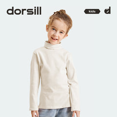 Kids' Brushed Turtleneck Top for 4-14y