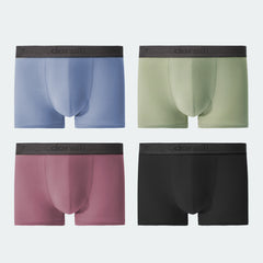 Dorsill Men's Boxer Briefs 4 Packs Cotton Underwear