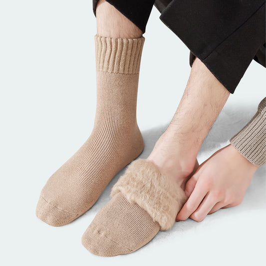 WARM 365-Men Fleece-lined Thickened Wool Socks