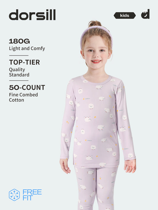 FREE FIT-Girl 180g Multi-Scene Pajamas Set 10-20℃