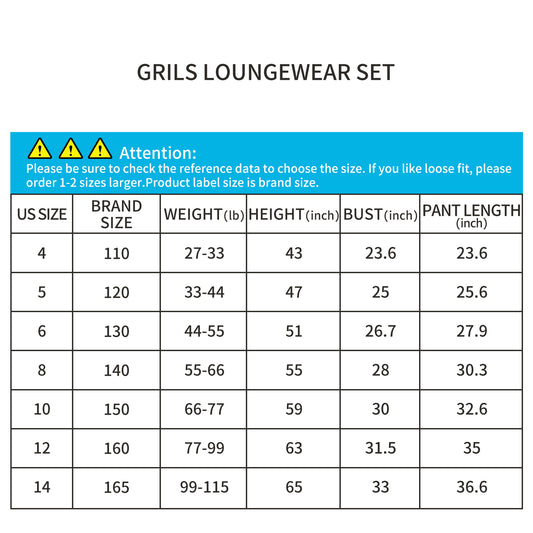 WARM FIT-Girl's 280g Thermal Underwear Set for 5-15℃(Little Squirrel)