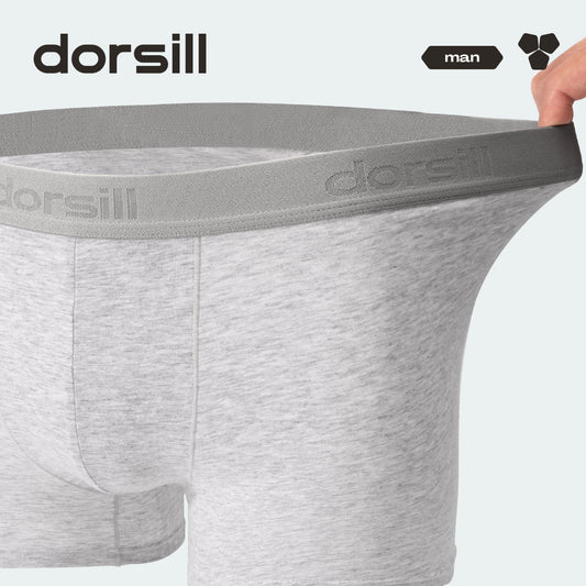 Dorsill Men's Boxer Briefs 4 Packs Cotton Underwear