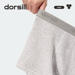 Dorsill Men's Boxer Briefs 4 Packs Cotton Underwear