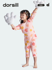 COOL-FIT Girl Cotton 3/4 Sleeve Lounge Set