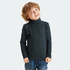 Kids' Brushed Turtleneck Top for 4-14y