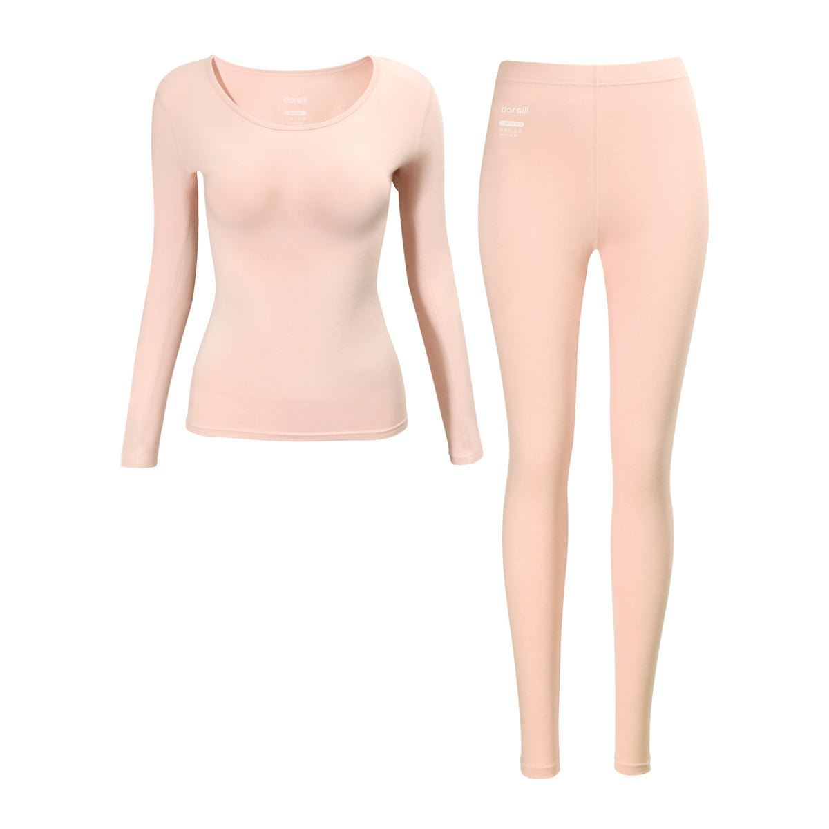 Dorsill женские термобелье комплекты универсальные длинные кальсоны комплект для больших девочек подростков осень и зима базовый слой пижамы